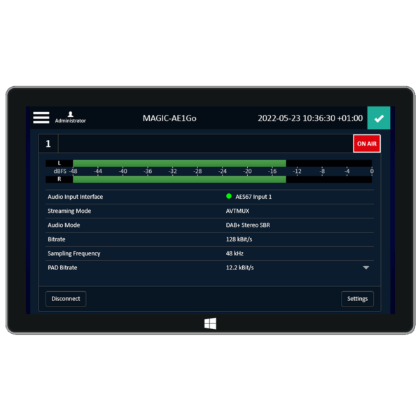 AVT-MAGIC-AE1-DAB+ Audio Encoder - Agile Broadcast