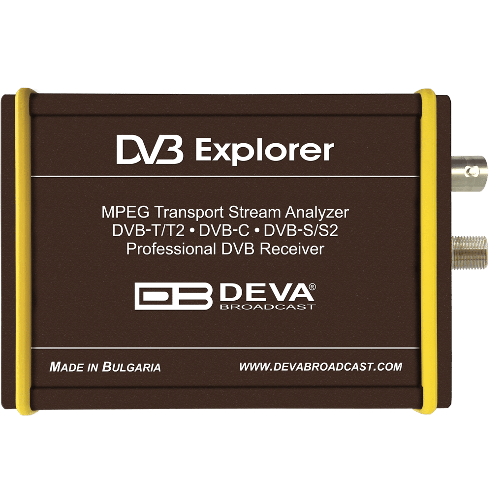 DEVA Broadcast DVB-EXPL Advanced Analyzer