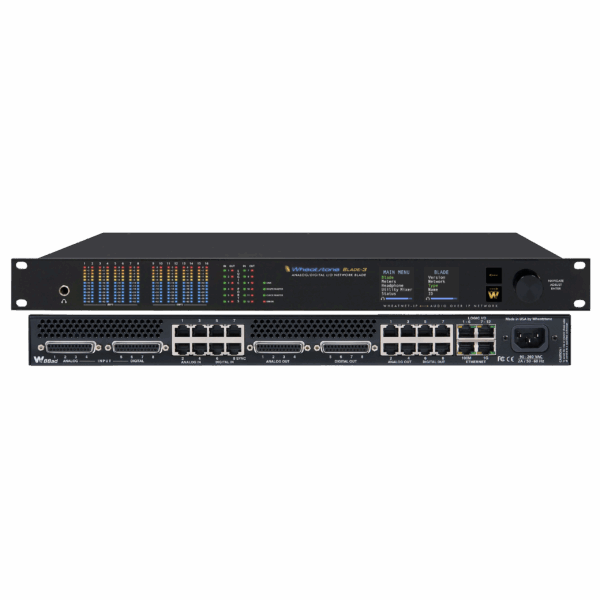 Wheatstone IP88-3AD Wheatnet IP Blade-3 I/O Router 4 Stereo AD Blade