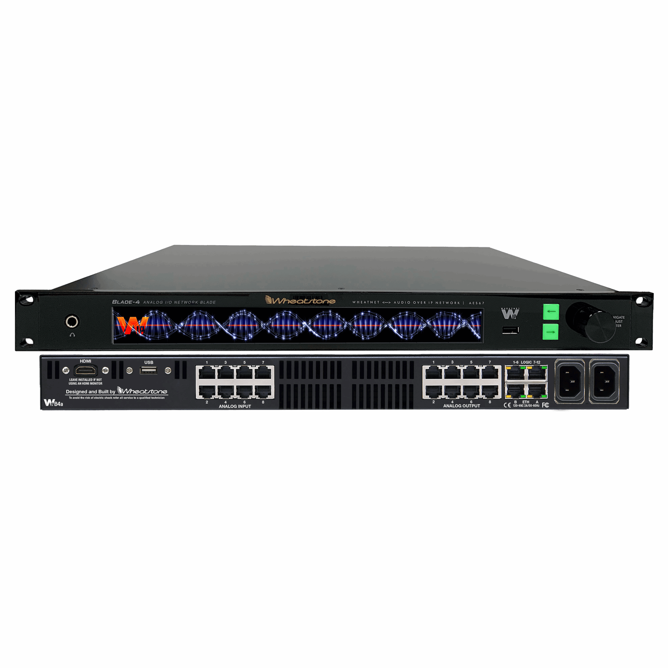 Wheatstone IP88-4A Blade 4 Analog I/O Blade