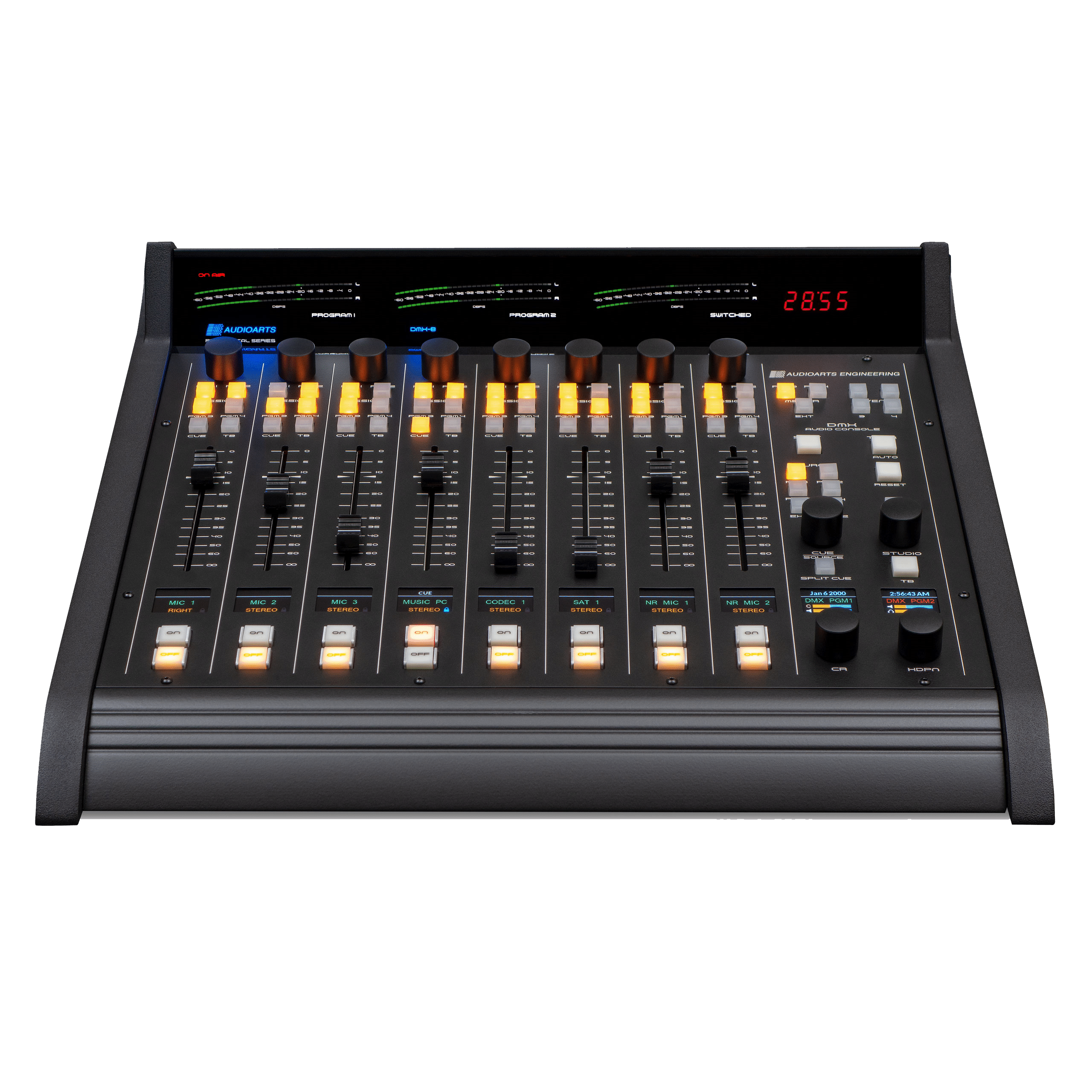 Wheatstone DMX-8 Fader w DMX Mix Engine
