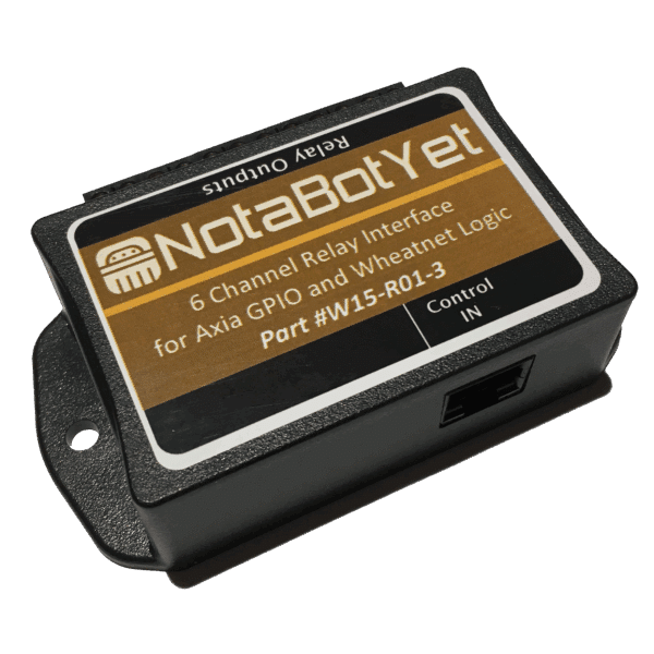 NotaBotYet 6 Channel GPIO Relay Interface for Axia GPIO and Wheatnet-IP Logic