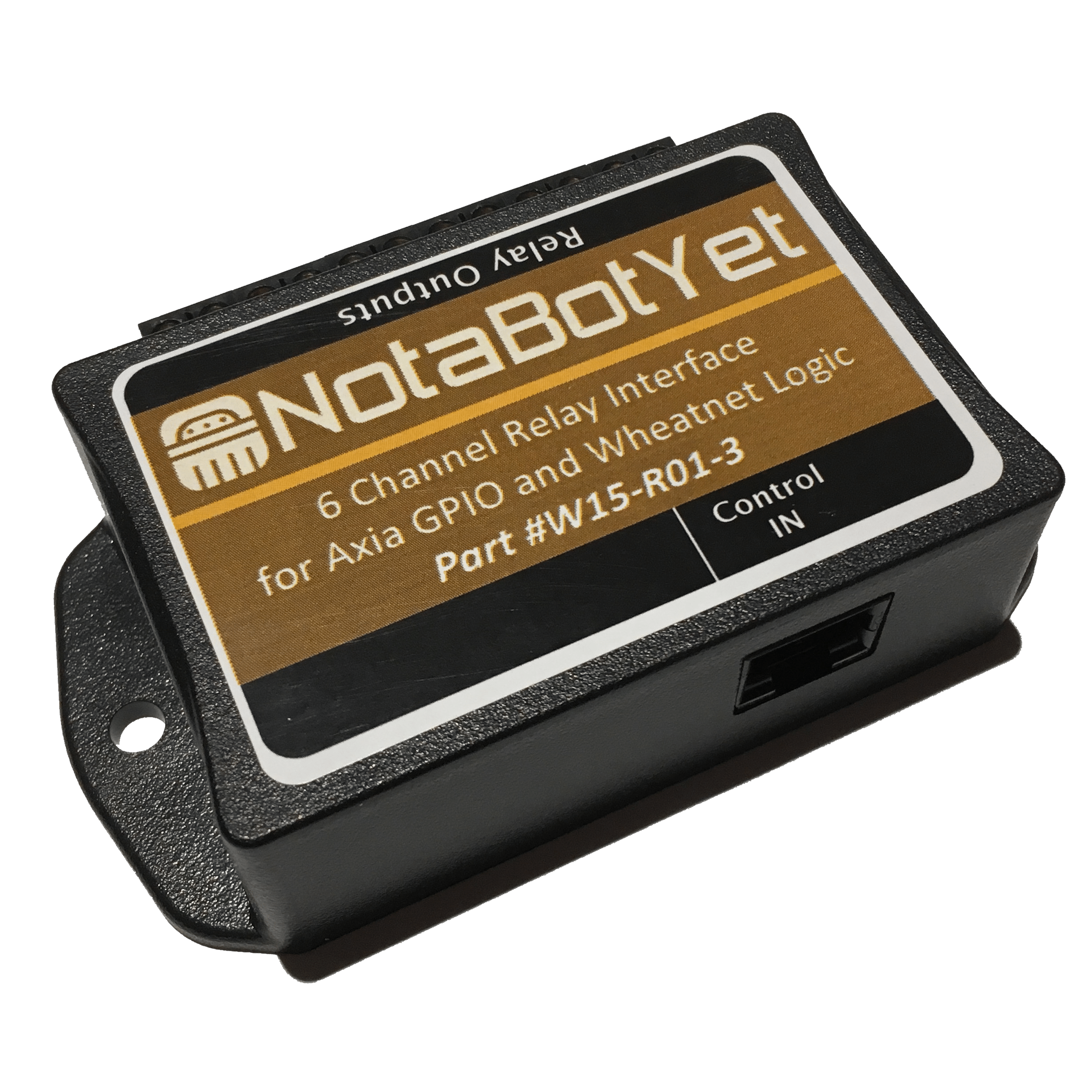 NotaBotYet 6 Channel GPIO Relay Interface for Axia GPIO and Wheatnet-IP Logic