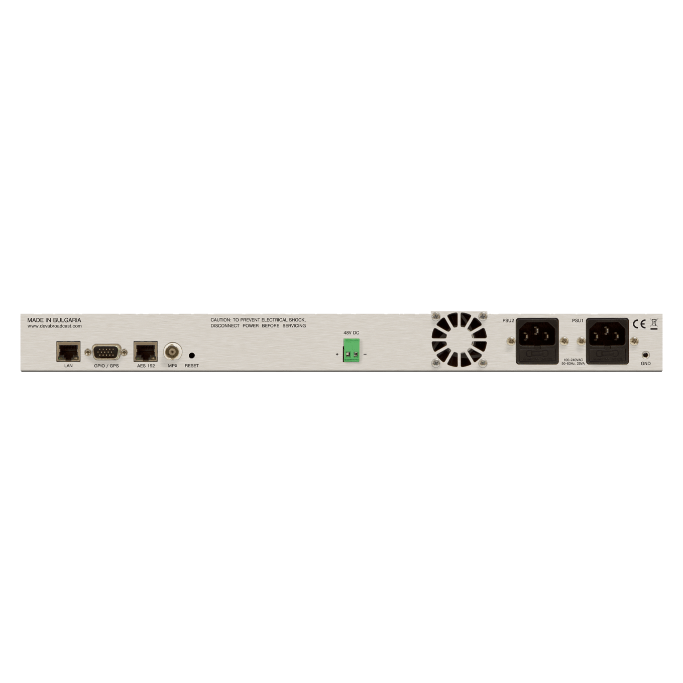 DEVA Broadcast DB9410-RX Professional MPX over IP Decoder-MicroMPX - Image 2