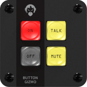 Customisable LED studio control panel