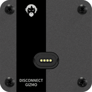 Headphone disconnector panel mount